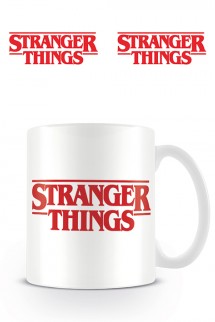 Stranger Things - Taza Logo Stranger Things Blanca