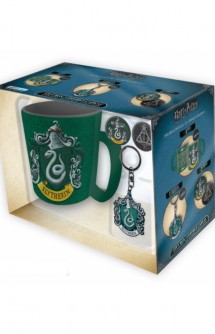 Harry Potter - Mug + Keychain + Pin Badges Set