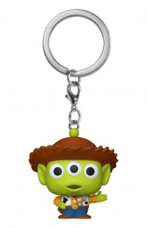 Pop! Keychain: Alien Remix -Alien as Woody