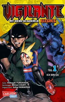 My Hero Academia Vigilante Illegals tomo nº 01