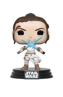 Pop! Star Wars: Episode IX- Rey w/2 Light Sabers