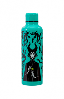 DISNEY VILLAINS BOTELLA DE AGUA METAL MALEFICENT