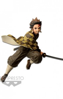 Demon Slayer Kimetsu no Yaiba Estatua PVC Vibration Stars Tanjiro Kamado (Sepia)