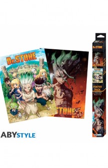 Dr. Stone - Pack x2 Poster Group & Artwork