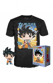 Camiseta Pop! Tees Dragon Ball Z  Goku Set de Minifigura y Camiseta