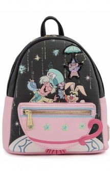 Loungefly -Disney: Alice in Wordenland- Mini Mochila A very Merry Unbirthday to you