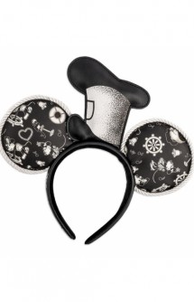 Loungefly - Disney: Minnie Mouse - Diadema Steamboat Willie Ears