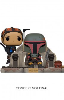 Pop! Movie Moment: Star Wars: The Mandalorian - Boba Fett & Fennec Shand