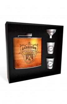 Peaky Blinders - Set Hip flask + 2 shooters