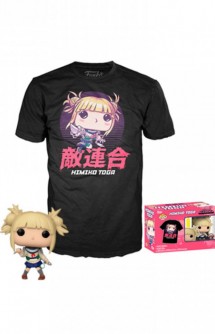 Camiseta Pop! Tees My Hero Academia Himiko Toga Set de Minifigura y Camiseta (Unmasked) Ex