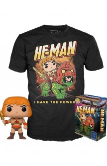 MOTU Pop! & Tee Box He-Man (GITD) Ex