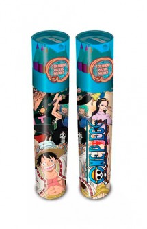 One Piece - Pack de 12 Lápices de colores Whole Cake Island