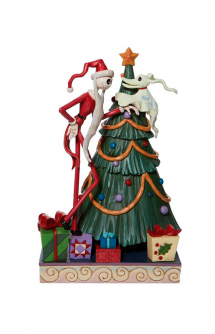 Disney Traditions - Figura Jin Shore Santa Jack con Zero