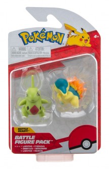 Pokemon -  Battle Cyndaquil & Larvitar Figure Pack