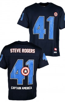 Marvel - Camiseta Premium Steve Rogers Captain America Sport