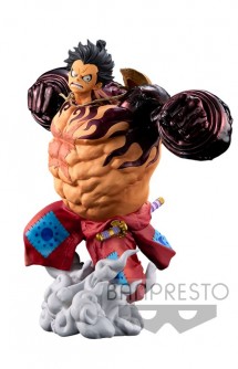 One Piece -  World Figure Colosseum 3 Super Master Star Piece Luffy Gear 4 (The Original) Figure