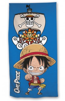 One Piece Beach Towel Going Merry Cartoon