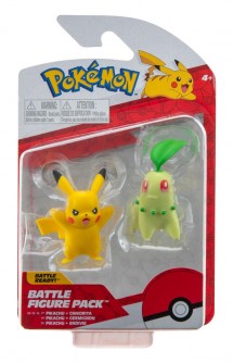 Pokemon -  Battle Chikorita & Pokemon Figure Pack