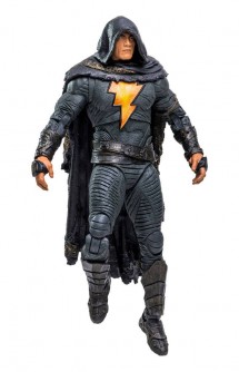 DC Black Adam Movie - Black Adam Figure with Cloak