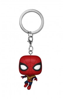 Pop! Keychain: Spider-Man:No Way Home S3- Spider-Man Leaping SM1