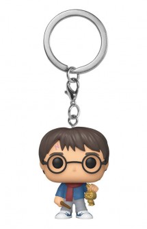 Pop! Keychain: Harry Potter Holiday - Harry (WMT) Ex