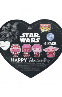 Pocket Pop! Star Wars: The Mandalorian Valentine Box: Pack 4