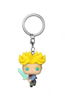 Pop! Keychain: Dragon Ball Super - Super Saiyan Trunks w/ Sword