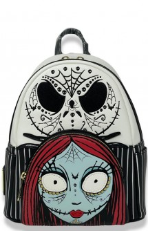 Loungefly - Mini Mochila Pesadilla antes de Navidad - Jack y Sally