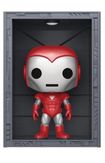 Pop! Deluxe: Marvel -  Hall of Armor: Iron Man Model 8 Silver Centurion