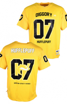  Harry Potter - Camiseta Premium Diggory Hufflepuff Sport