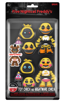 Funko Snaps! Figura articulada - Five Nights at Freddy's: Nightmare Chica & Toy Chica Pack 2