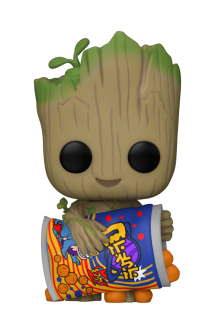 Pop! Marvel: I Am Groot - Groot w/ Cheese Puffs