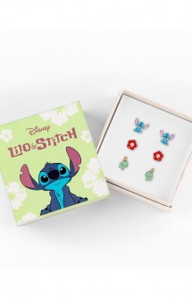 Lilo & Stitch -  Lilo & Stitch 3 Pairs of Studs Earrings