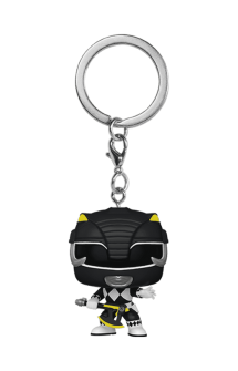 Pop! Keychain: Mighty Morphin Power Rangers 30th - Black Ranger