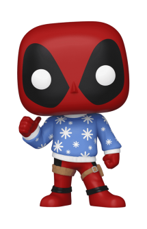 Pop! Marvel: Holiday - Deadpool w/ Ugly Sweater 