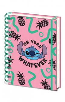 Lilo & Stitch - Oh Yeah Whatever A5 Wired Notebook