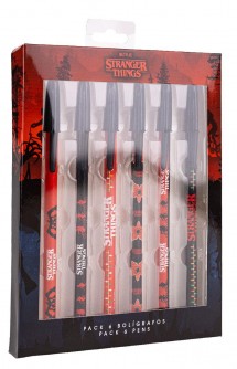 Stranger Things Pens Set x6