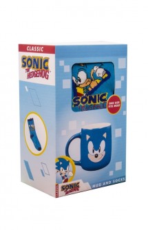 Sonic The Hedgehog - Set Taza y Calcetines Sonic