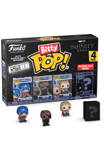 Bitty Pop! Marvel Infinity Saga 4 Pack