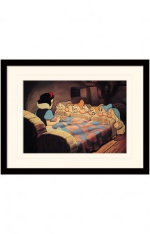 Snow White - Snow White (Bed) Framed Poster