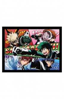 My Hero Academia - Characters Framed Poster