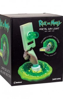 Rick & Morty - Lampara Portal Gun Light 