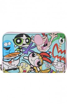 Loungefly - Cartoon Network - Retro Collage Wallet Zip