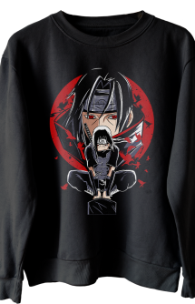 Naruto - Sudadera Oversize Made in Japan Akatsuki Black