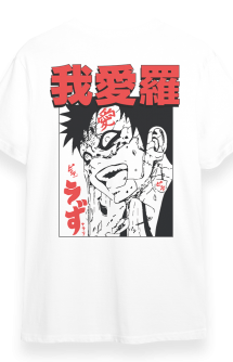 Naruto - Camiseta Made in Japan Desert Monster White