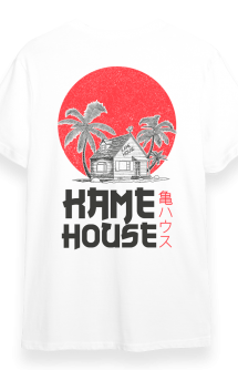 Dragon Ball - Camiseta Made in Japan Kame House White