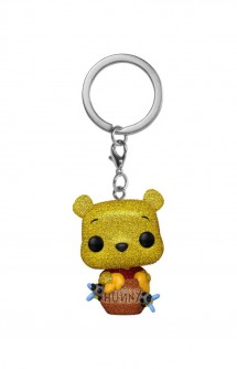 Pop! Keychain: Disney: Winnie the Pooh - Winnie the Pooh (Glitter Diamond) Ex