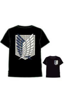 Attack on Titan: Logo T-shirt Black