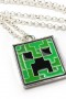 Minecraft Creeper Pendant Necklace