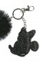 Disney Black Minnie Keychain